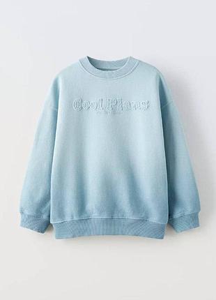 Світшот толстовка кофта zara для дівчинки 13-14