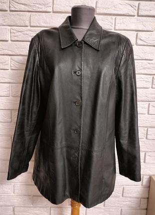 Кожаная куртка жакет marks and spencer