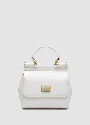 Сумка dolce sicily handbag gabbana white