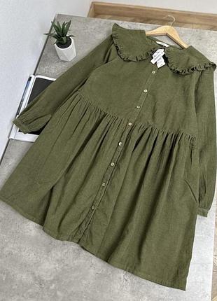 Сукня з комірцем xl- xxl