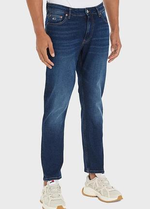 Чоловічі темно-сині джинси dad jean rglr tprd denim dark tommy jeans