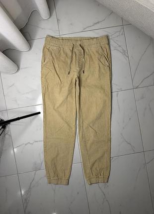 Чоловічі брендові вельветові штани / джогери tom tailor denim (розмір m)