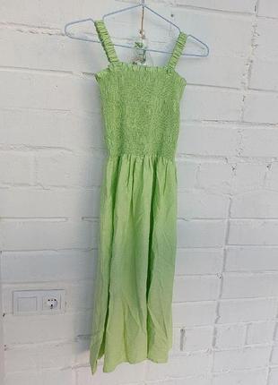 Платье сарафан льняное украинского производителя wear me, размер s (36)