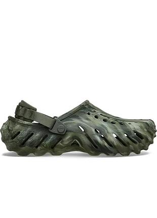Крокси crocs echo marbled clog