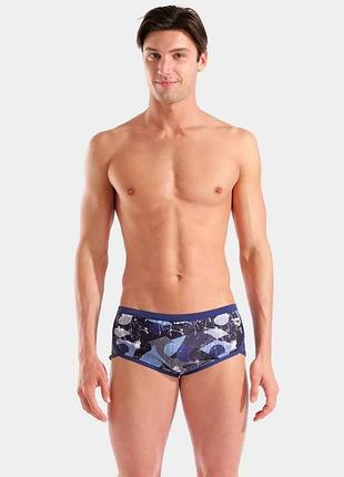 Плавки arena scratched swim low waist short