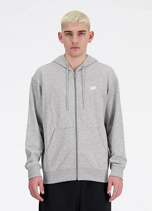 Худі new balance stacked logo french