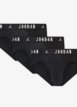 Труси nike air jordan jhm flight cotton brief 3-pack