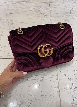 Сумочка замшева gucci