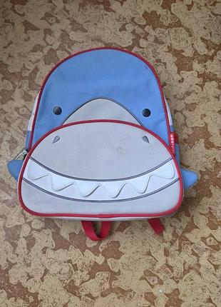 Детский рюкзак skip hop zoo shark акула