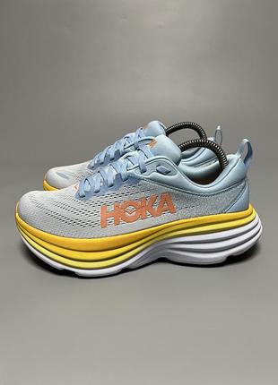 Кросівки для комфортної ходьби бігу тренувань hoka one one bondi 8 оригінал 1127952 ssca