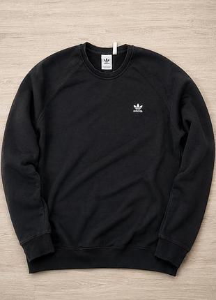 Чорний базовий світшот adidas originals