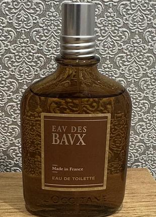 Мужскаятуалетная вода  eau des baux от французского бренда l'occitane en provence.