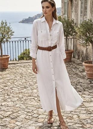 Cукня zara з плетеним поясом молочного кольору