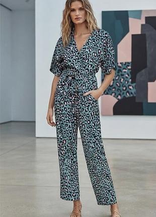 Комбінезон h&m з леопардовим принтом, розмір 32 (xxs)