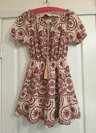 Сукня. італія, бавовна.