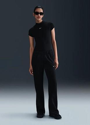 Штани nike nsw mid-rise slim knit trousers