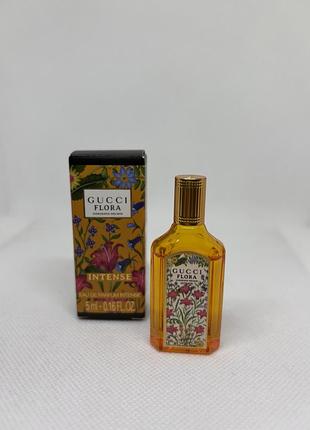 Оригинальный новинка 2026 миниатюра flora gorgeous orchid intense gucci парфюмированная вода