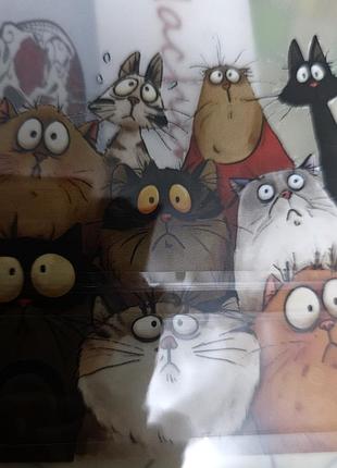 Термо наклейка на ткань одежду декор 🐱 коты