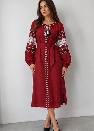 Жіноча сукня вишиванка