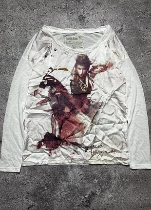 Жіночий y2k лонгслів garcia jeans