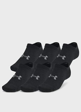 Носки under armour essential no show 6pk
