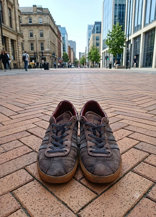 Кеди adidas bermuda бордові