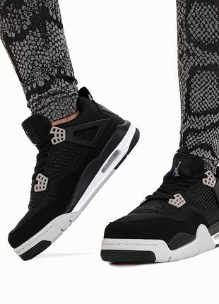 Air 4 retro black canvas 36-45