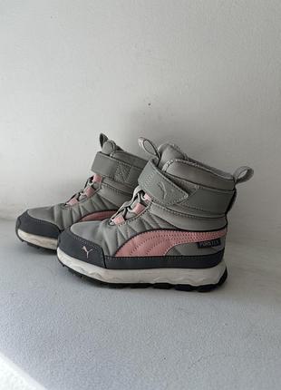 Черевики дитячі для дівчинки puma оригінал 27,5 р 16,8 см