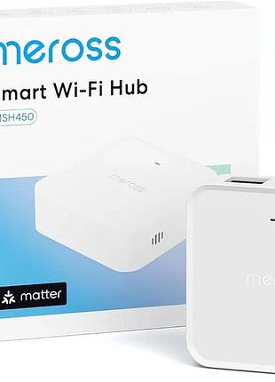 Розумний wi-fi хаб meross msh450 сумісний з matter