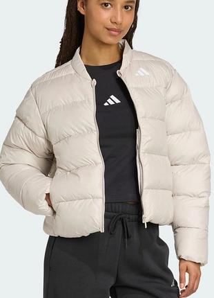 Adidas essentials climawarm новая женская зимняя куртка пуховик размер l xl xxl