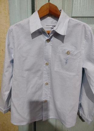 Брендова сорочка tru trussardi для хлопчика, р. 110 (5 років)