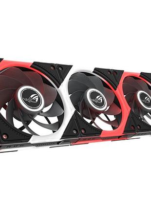 Комплект корпусних вентиляторів asus rog eurux gr120 fan reverse 3 шт 120 мм 2200 об/хв argb black (90da00k0-b09020)