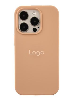 Чохол silicone case full size (aa) для iphone 14 pro 92.desert gold