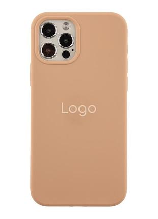 Чохол silicone case full size (aa) для iphone 12 pro max 92.desert gold