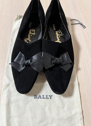Bally fashion girl замшеві балетки