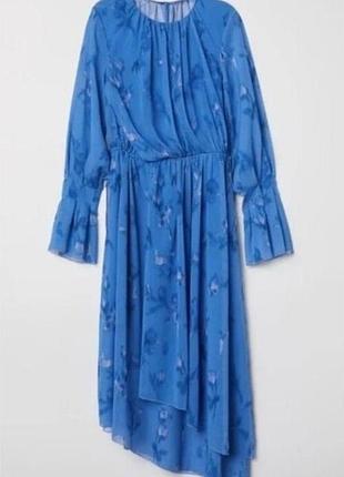 Шикарна сукня міді h&m цікавого крою. .