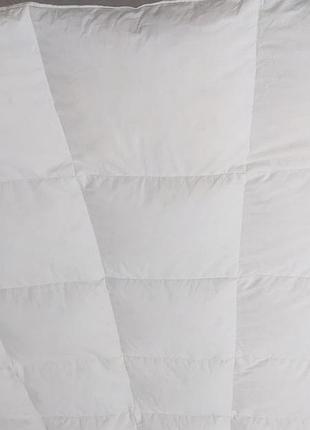 Пухова касетна зимня ковдра de luxe 210/160
