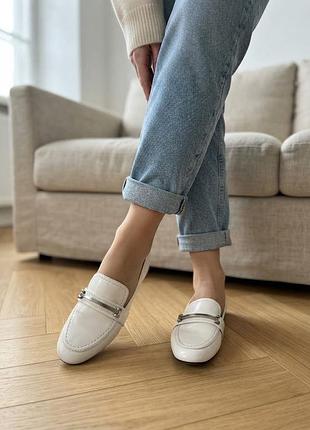 Calvin klein белые лоферы