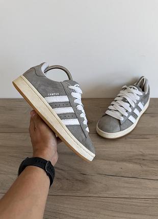 Кросівки замшеві adidas campus оригінал