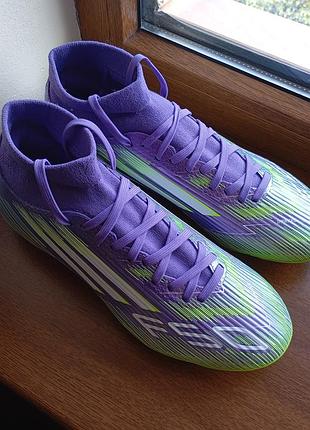 Футбольні копочки adidas f50 league mid fg/mg j10886 оригінал р. 40 ,42 стан ідеальний