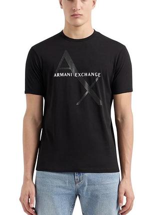 Нова футболка armani exchange розмір xl regular logo tee