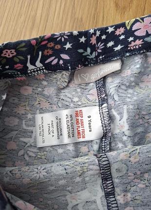 🌿 лосины matalan на девочку 7/8 3