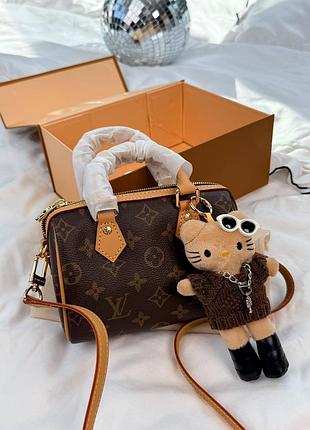 Женская сумка премиум nano speedy monogram canvas