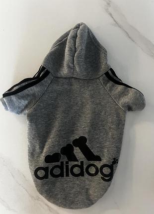 Спортивне худі (толстовка) для собак та котів adidog
