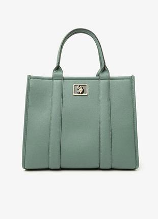 Жіноча сумка тоут u.s. polo assn з довгим ремінцем