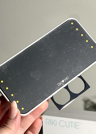 Компактное led-зеркало riki cutie wearable lighted beauty mirror mini