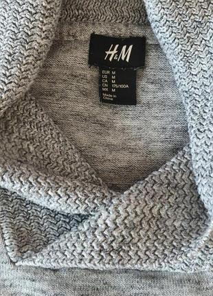 Меланжевый джемпер h&amp;m 4