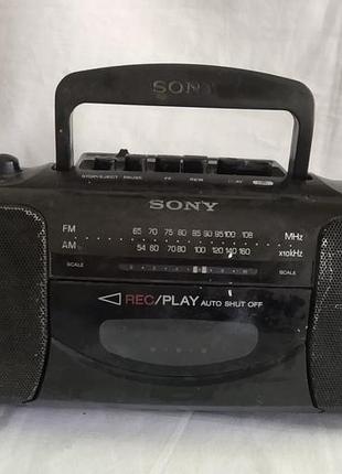 Вінтажна магнітола sony cfs-е14, японія.