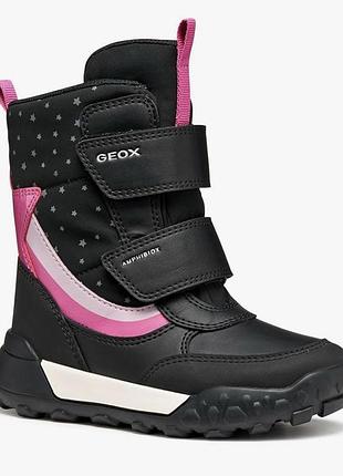 Нові дитячі зимові черевики geox trekkyup, 34