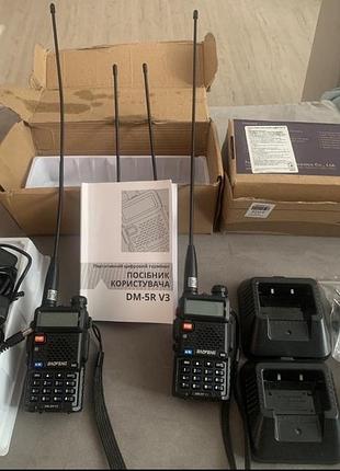 Портативная dmr-радіостанція baofeng dm-5r v3